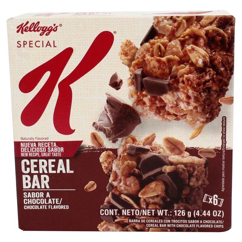 Special k barras de cereal (6 pack, 21 g) (chocolate)