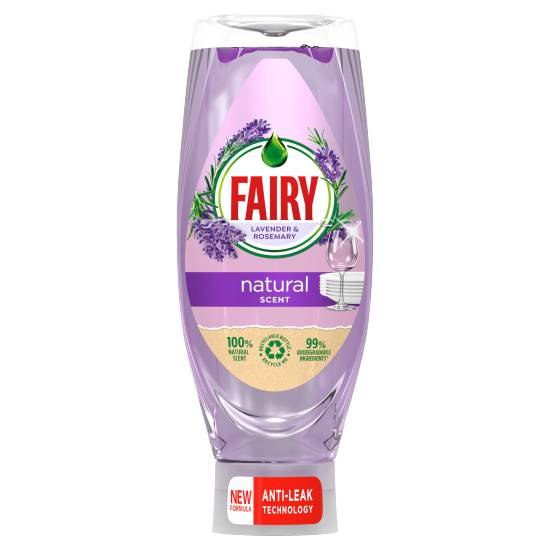 Fairy Natural Washing Up Liquid Lavender & Rosemary