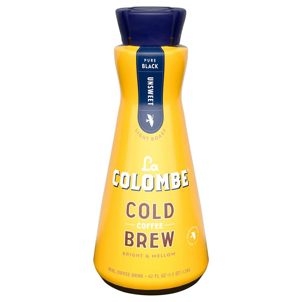 La Colombe Unsweetened Medium Roast Cold Brew Coffee (42 fl oz)