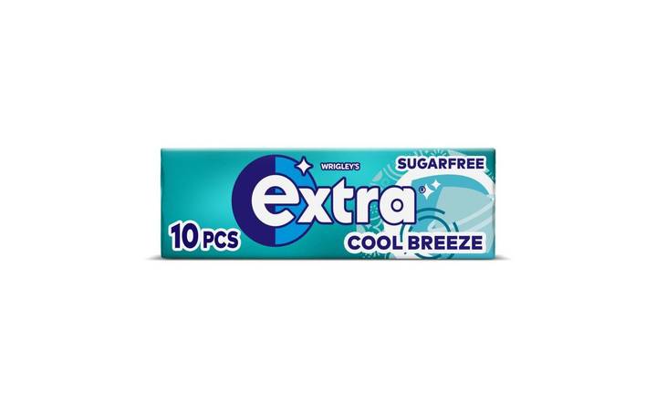 Extra Cool Breeze Chewing Gum Sugar Free 10 pieces (100741)