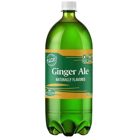 Nice! Delicious Soda (67.59 fl oz) (ginger ale)