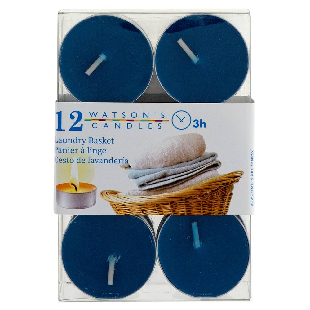 Watson's bougie panier à linge (12 unités)