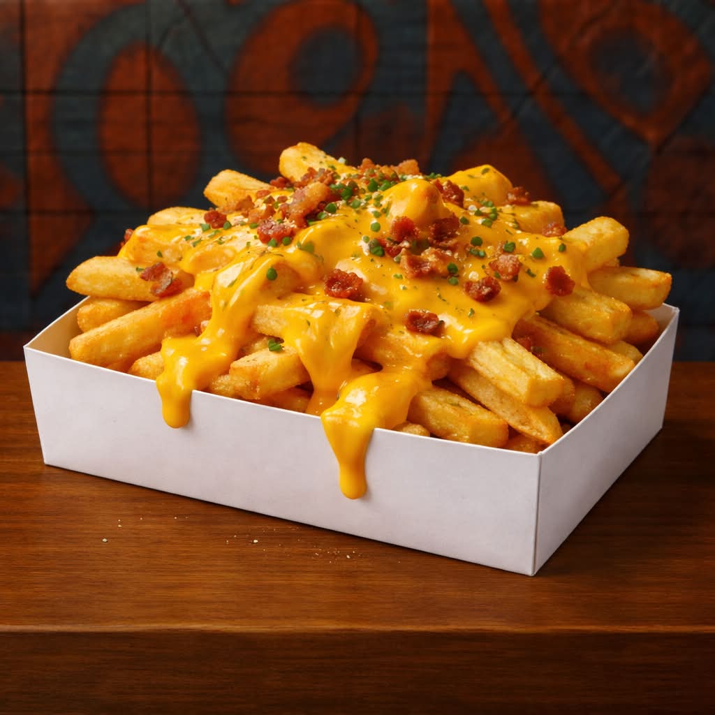 Frite Cheddar bacon