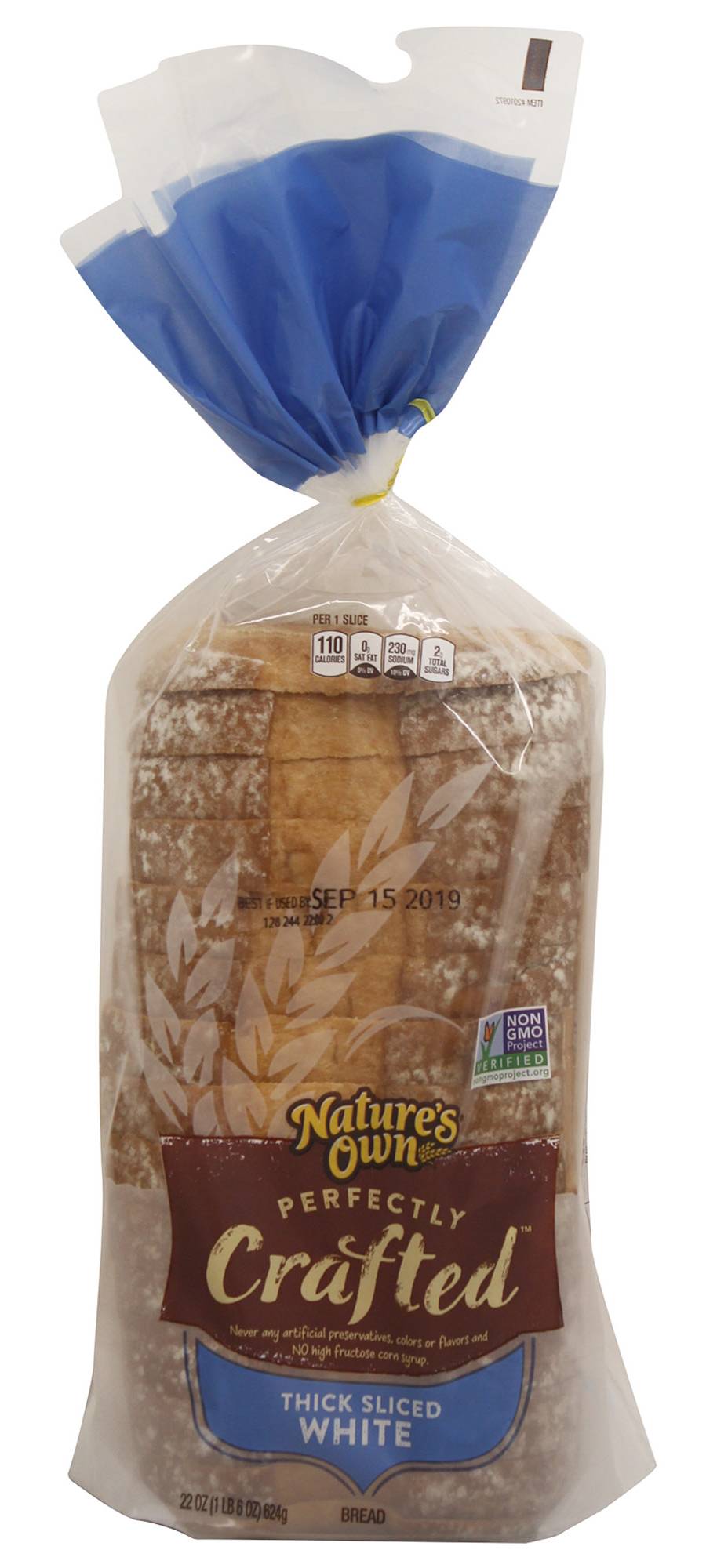 Nature's Own · Pan blanco (624 g)