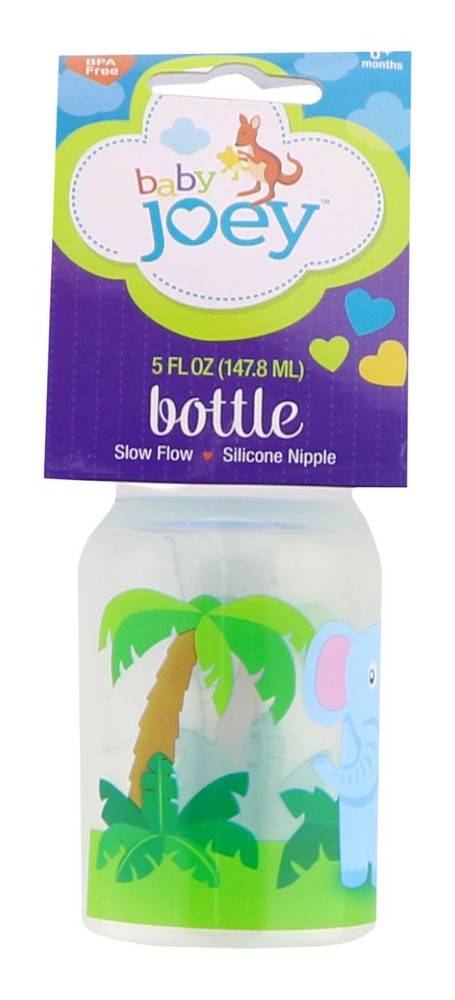 Baby Joey Slow Flow Bpa Free Silicone Nipple 5 oz Bottle (1 ct)