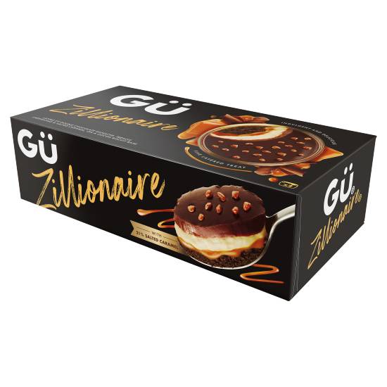 Gü Zillionaire Chocolate & Salted Caramel Cheesecake Dessert (2 pack)