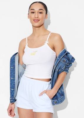 Wild Fable High Rise Fleece Shorts, Women, M, Light Blue