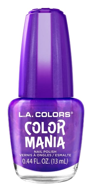 L.A. Colors Mania Nail Polish in Culture, Purple (0.44 fl oz)