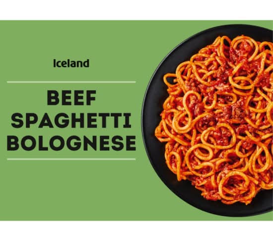 Iceland Spaghetti Bolognese (400g)