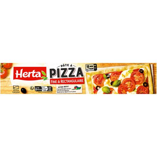 Herta - Fine & rectangulaire pâte à pizza