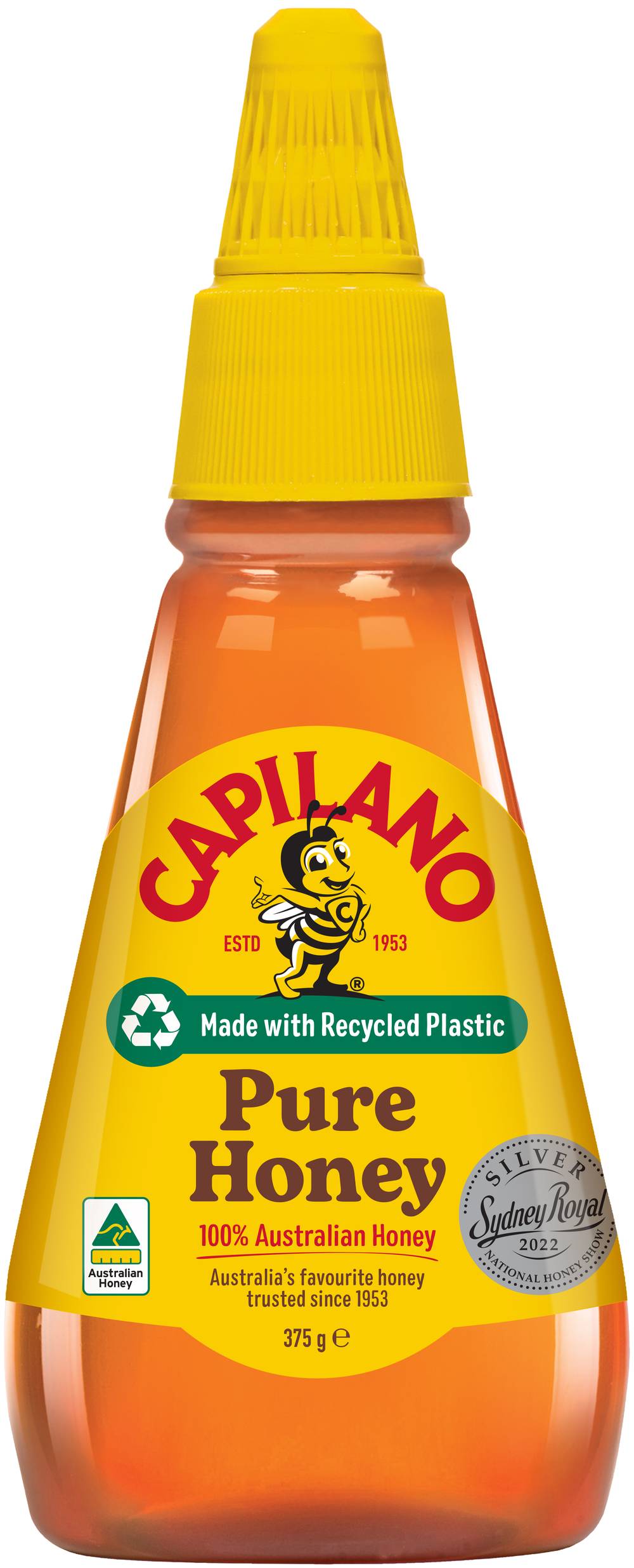 Capilano 100% Australian Original Squeezable Pure Honey (375g)