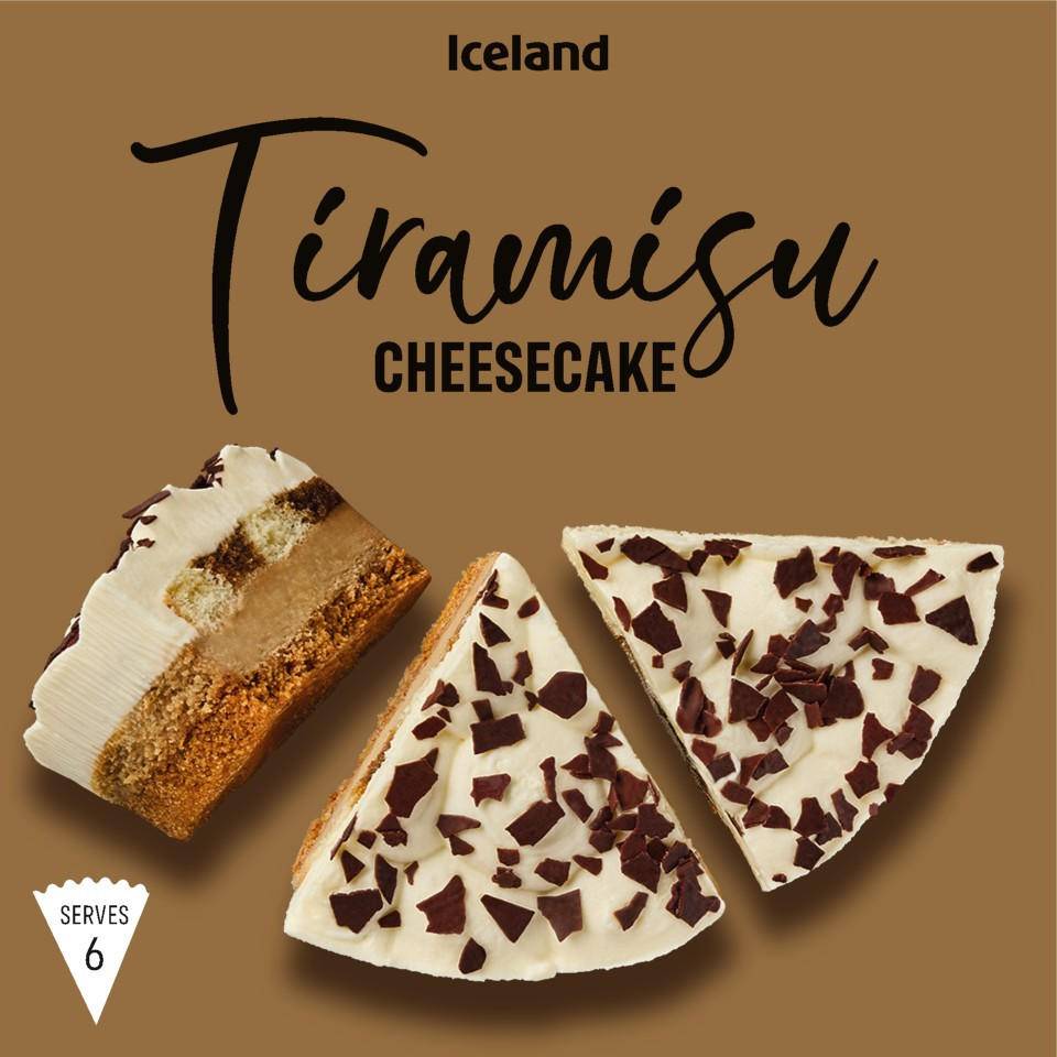 Iceland Tiramisu Cheesecake (420g)