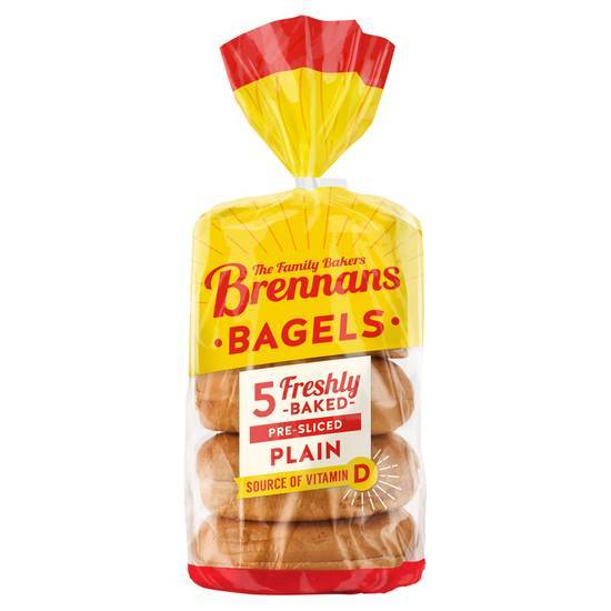 Brennan's 470g Plain Bagels