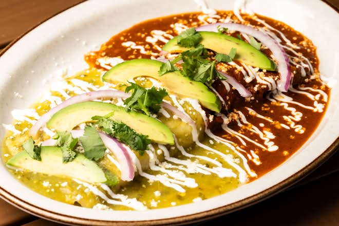 Enchiladas Divorciadas
