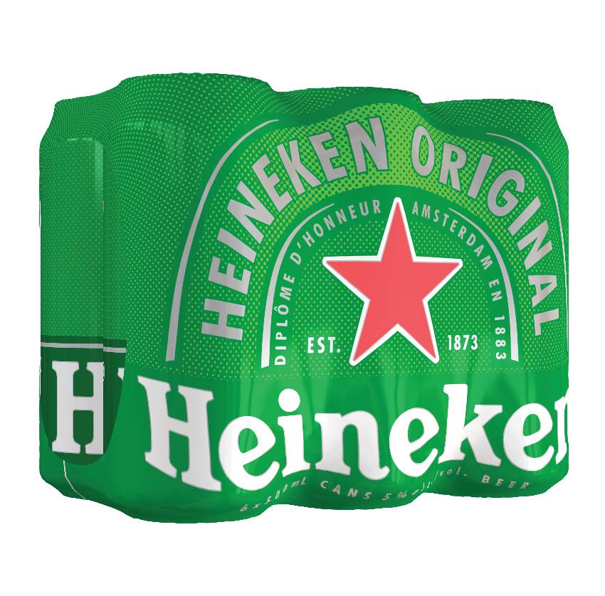 Heineken Nv  (6 Cans, 500ml)