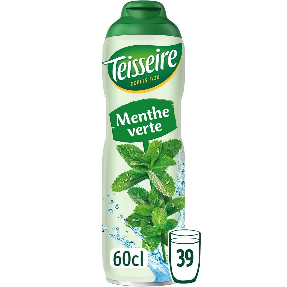 Teisseire - Sirop (600 ml) (menthe verte)