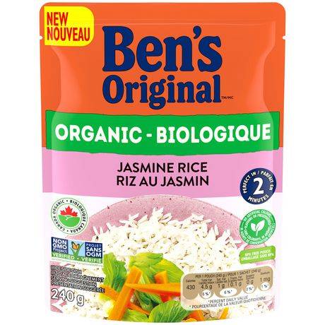 Ben's Original Organic Jasmine Rice (240 g)