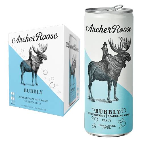 Archer Roose Wines Bubbly 4pk 250ml Cans