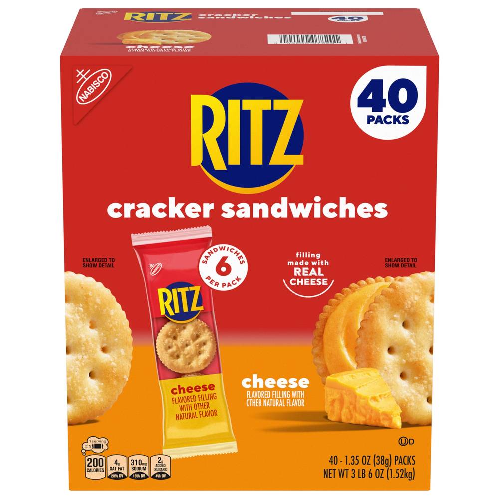 Ritz Cracker Sandwiches (40 ct) (cheese)