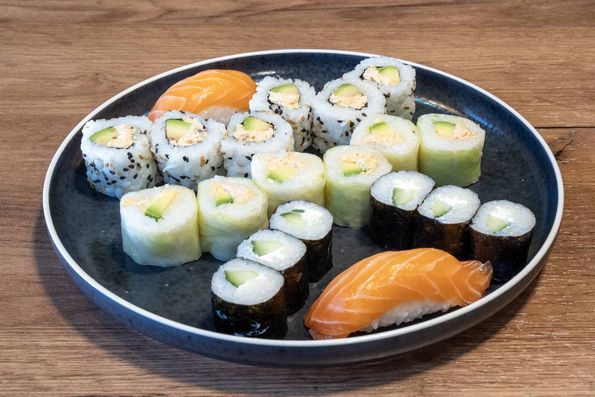 With sushi x38