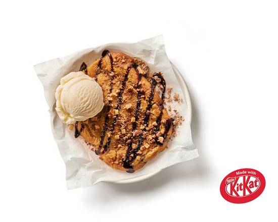 Loaded Cookie Dough made with KitKat