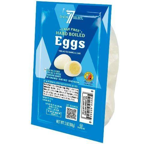 7-Select Hard Boiled Cage Free Eggs 2ct