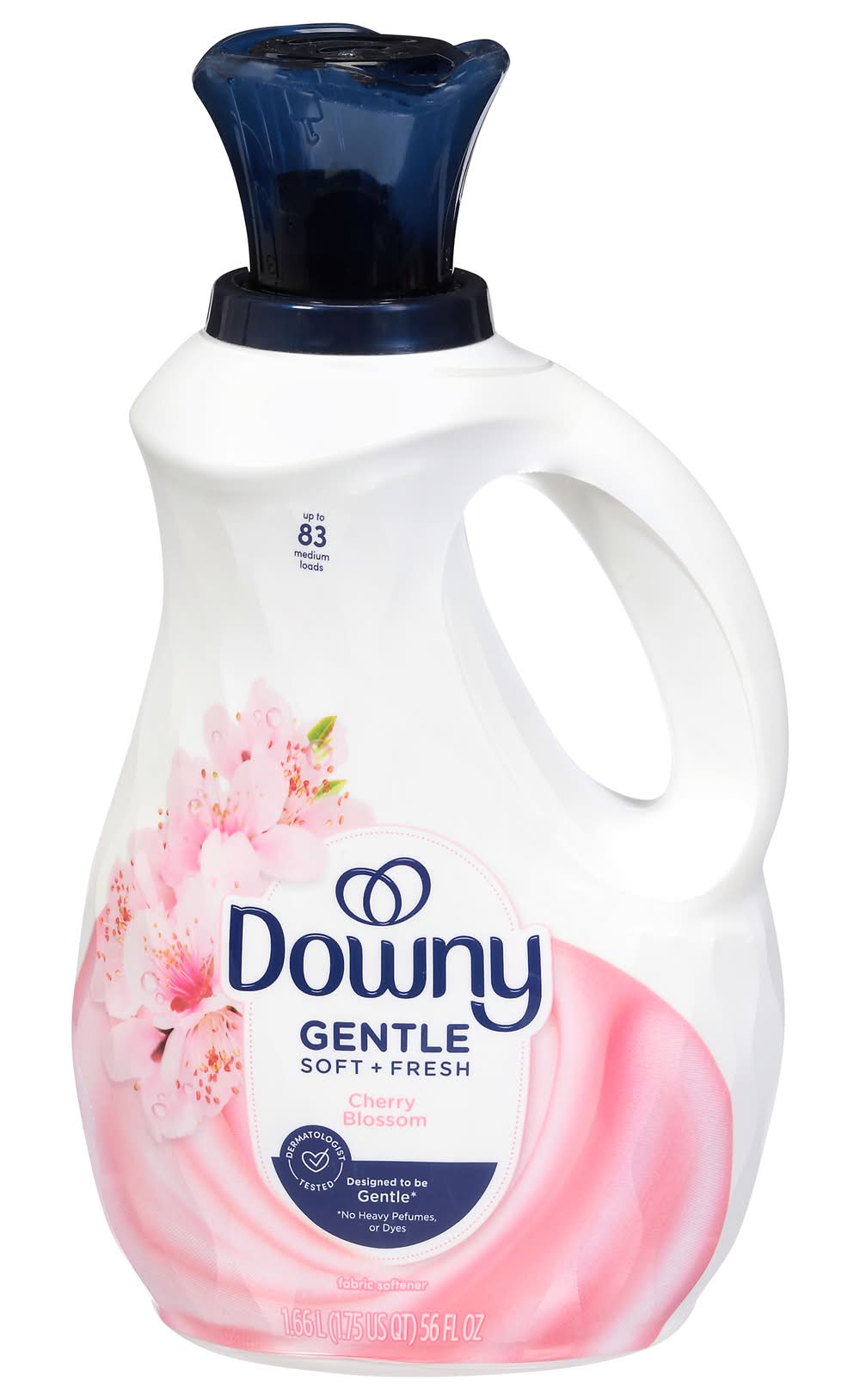 Downy Gentle Soft + Fresh Fabric Softener Liquid, Cherry Blossom (56 fl oz)
