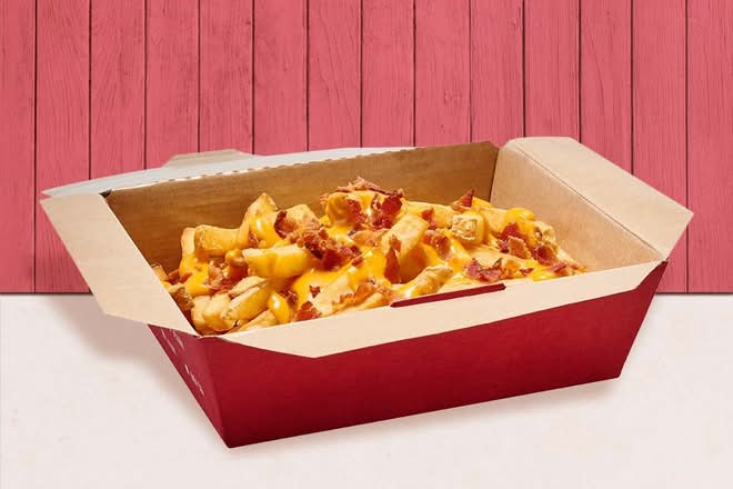Frites sauce au Cheddar & Crispy Bacon