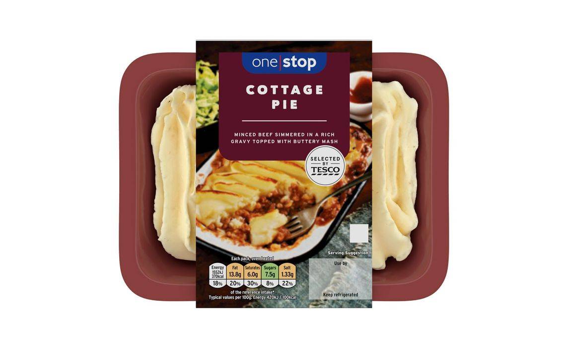 One Stop Cottage Pie Ready Meal 400g (403479)