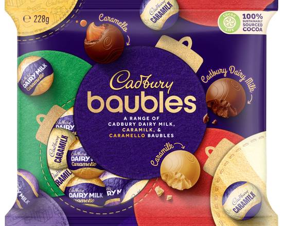 Cadbury Mixed Baubles Bag 228G