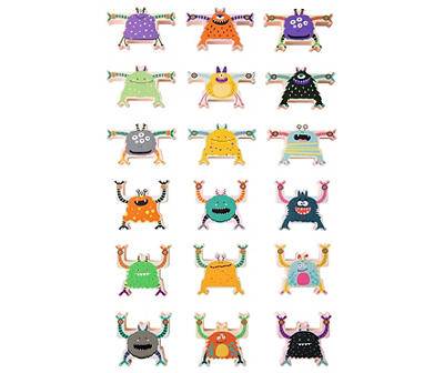 Stacking Monsters 18-Piece Wooden Blocks Set