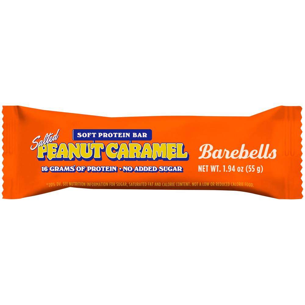 Barebells Caramel Soft Protein Bar (salted peanut)