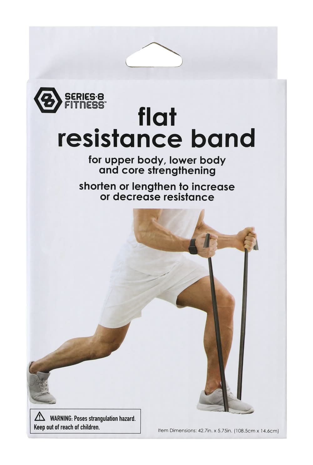Series-8 Fitness™ Flat Resistance Band
