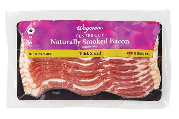 Wegmans Naturally Smoked Thick Cut Bacon