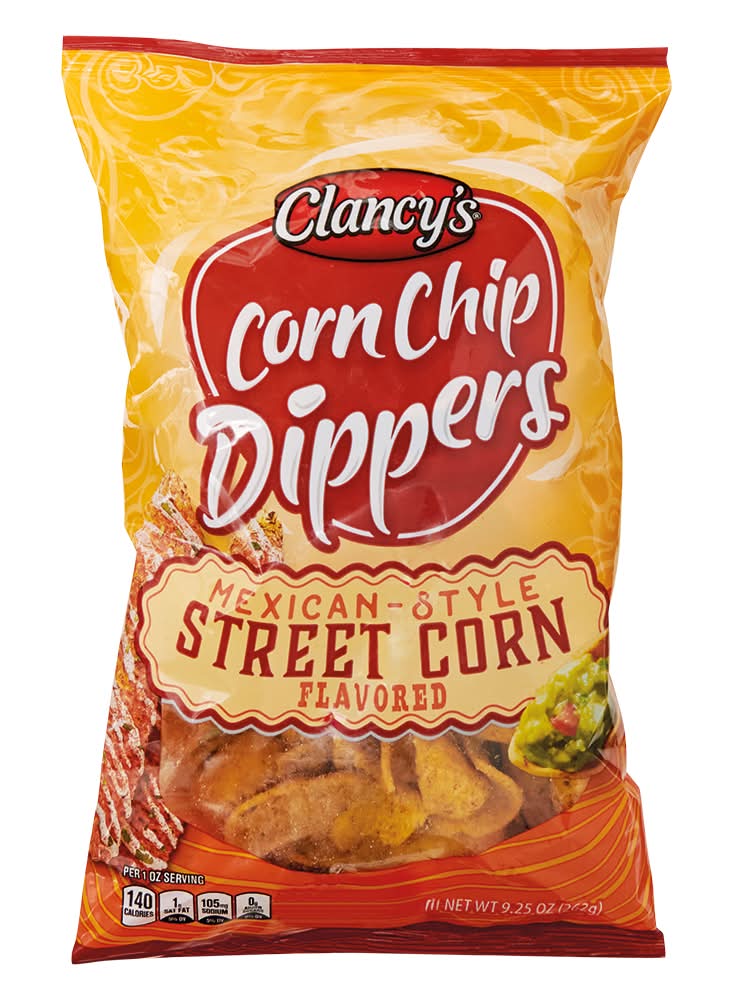 Clancy's Mexican Style Chip Dippers, Street Corn (9.25 oz)