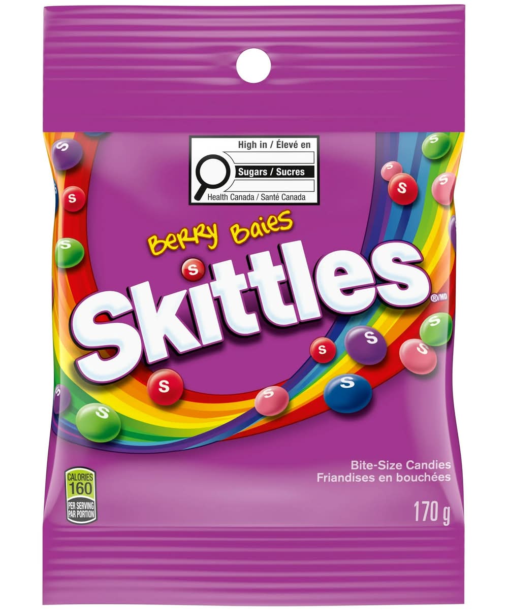 Skittles Chewy Candys, Wild Berry (170 g)
