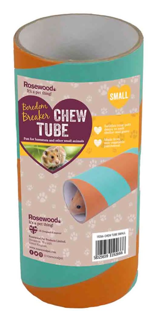 Rosewood S, Boredom Breaker Chew Tube For Hamster