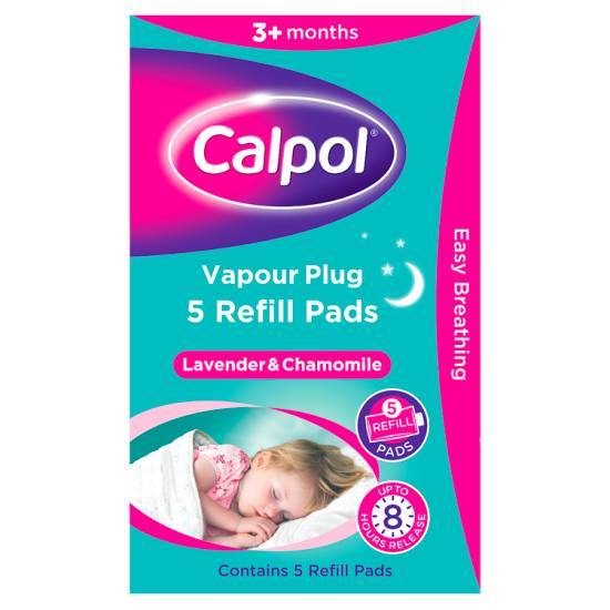 Calpol Refill Pads Vapour Plug Lavender & Chamomile 3+ Months (5 ct)