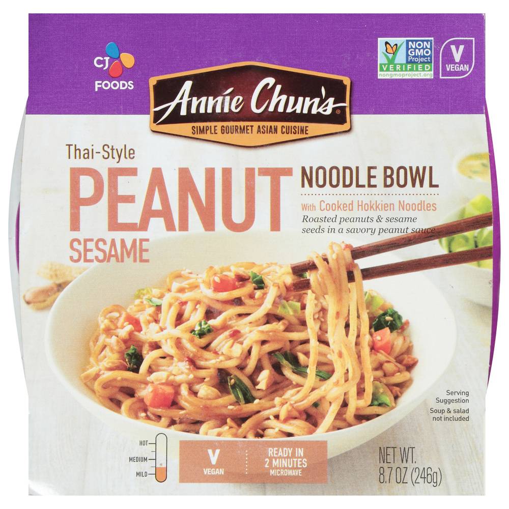 Annie Chun's Thai-Style Noodle Bowl, Peanut Sesame (8.7 oz)