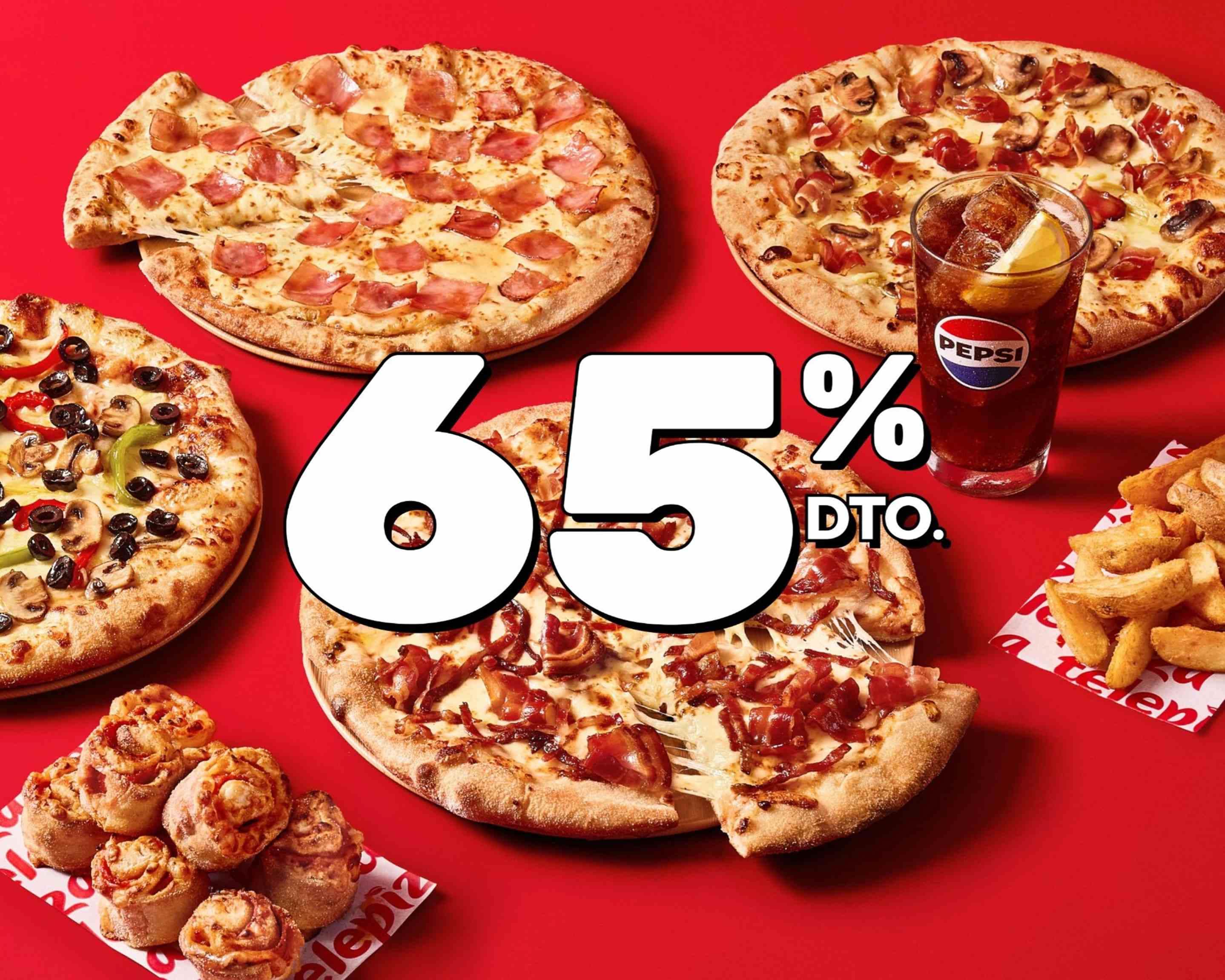 Telepizza - Ascao menú y precios - Pide a domicilio en Madrid - Uber Eats