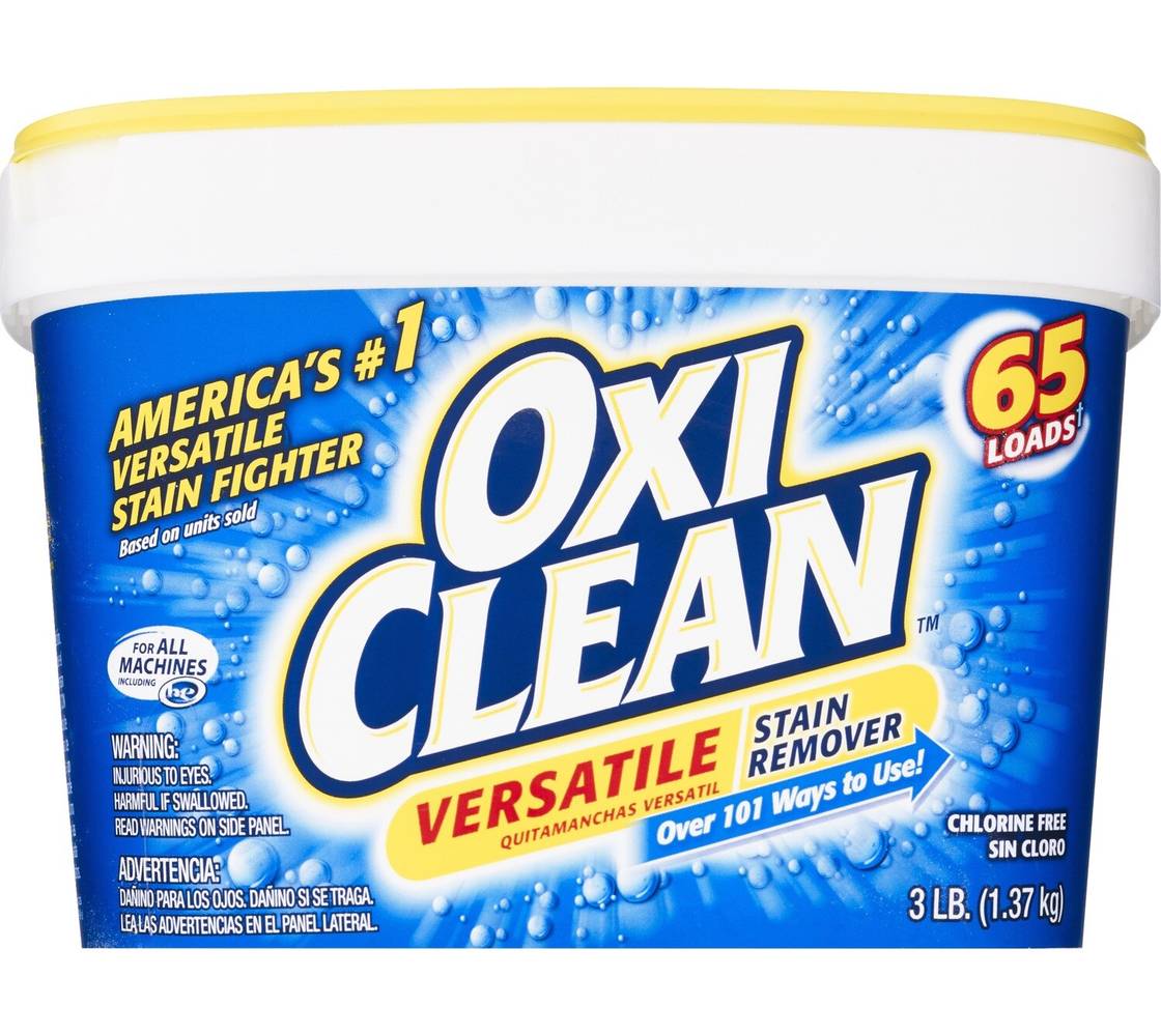 Oxiclean Versatile Stain Remover, 3 Lb Bucket