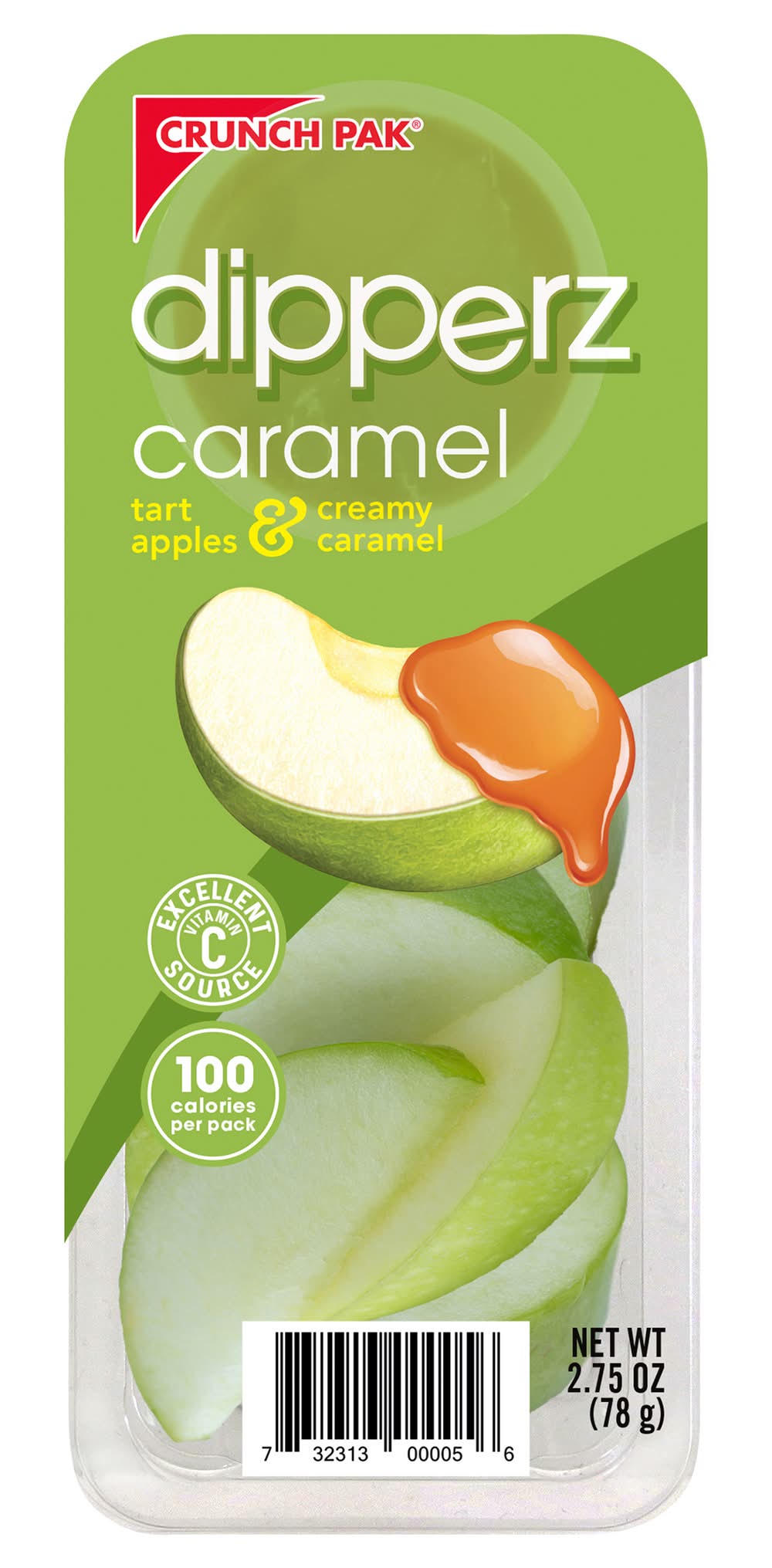 Crunch Pak Dipperz Tart Apples & Creamy Caramel (4.3 oz)