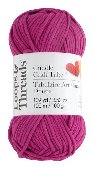 Loops & Threads Cuddle Craft Tube Yarn Delivery Near Me | Order Online ...