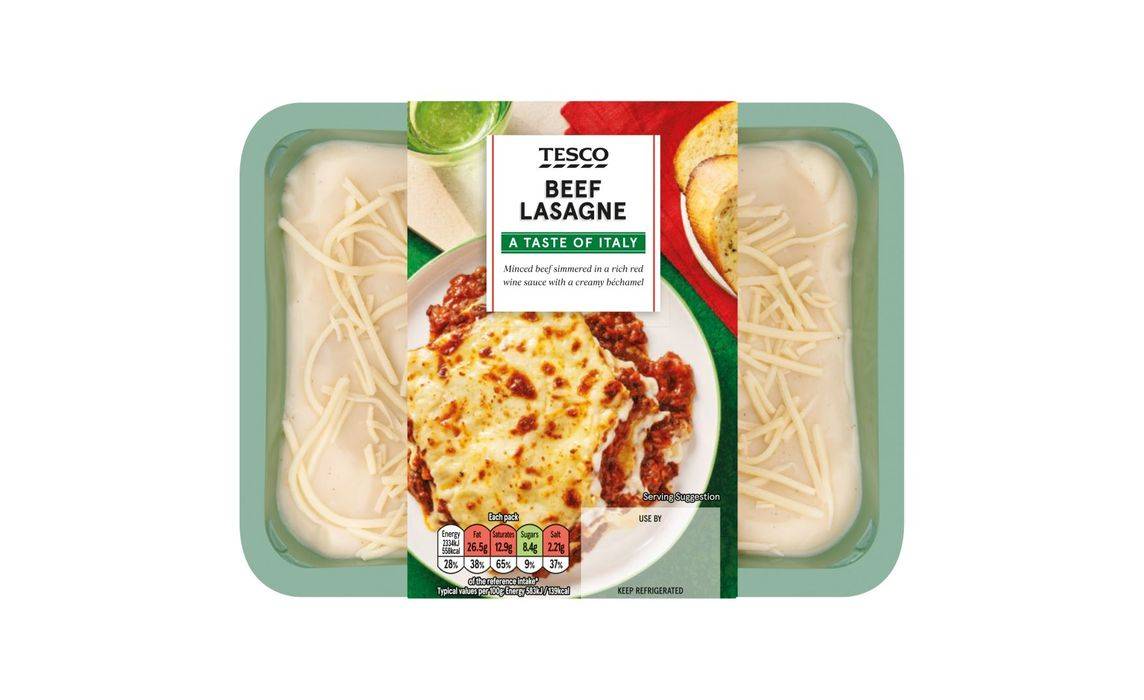 Tesco Beef Lasagne 400g (402915)