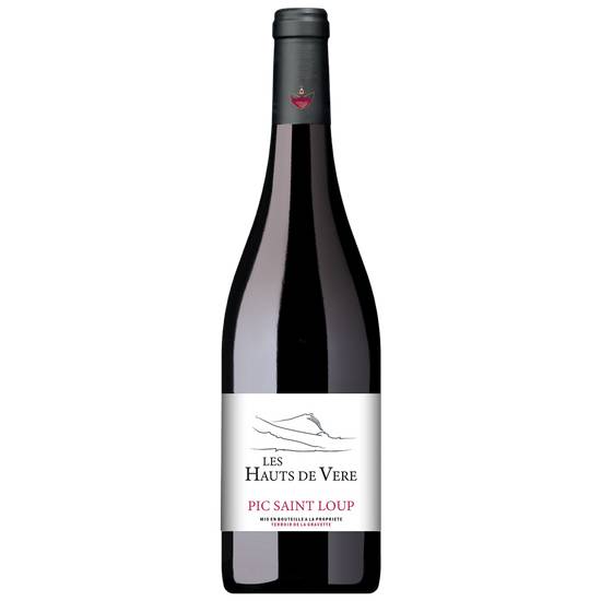 Les Hauts de Vere - Vin rouge pic saint-loup AOP (750ml)