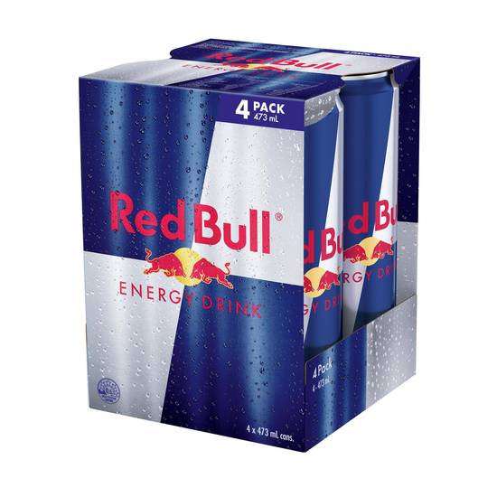 Red Bull Energy Drink 473ML 4Pk