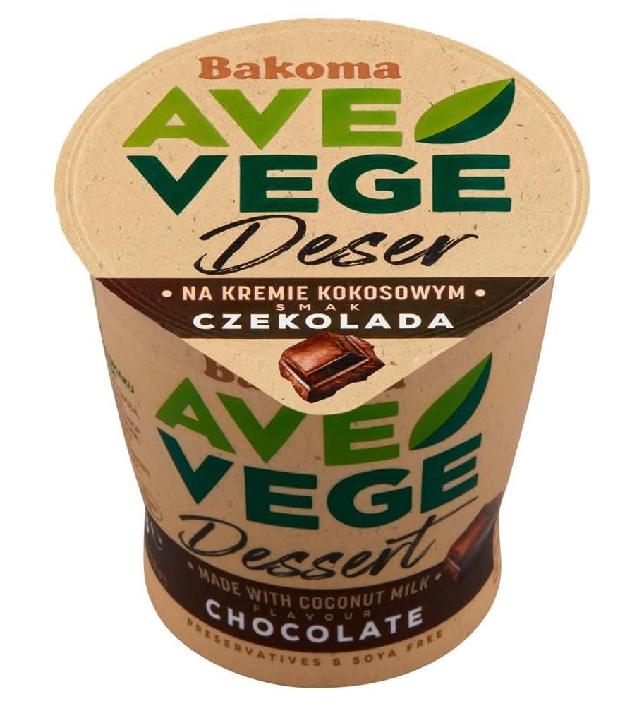 Bakoma Ave Vege Deser na kremie kokosowym smak czekolada 150 g