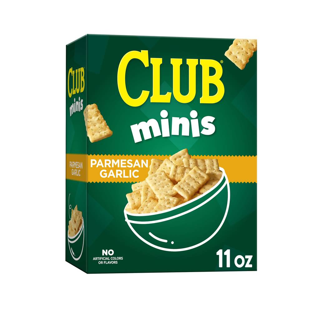 Club Minis Crackers (parmesan-garlic)