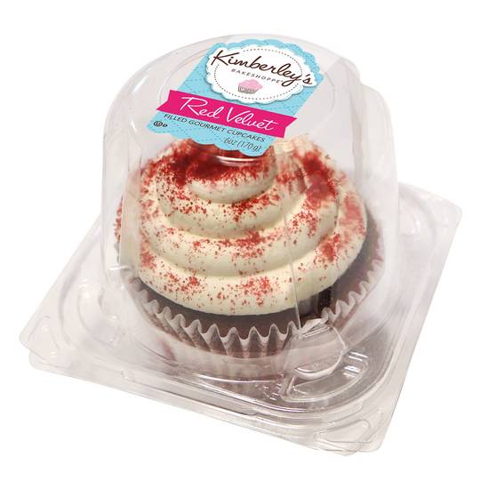 Kimberley's Red Velvet Filled Gourmet Cupcake 6oz