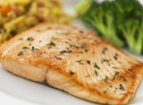 Grilled Buttered Salmon